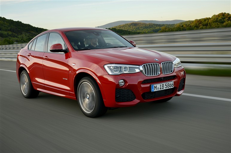 新型X4試乗、スタイリングを活かした走り
