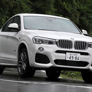BMW X4試乗。フットワークの28iか、直6の35iか…
