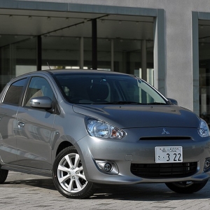 ミラージュ1.2L試乗、実直マジメな実用車