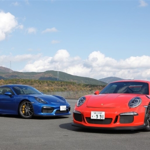 ポルシェ911 GT3 RSとケイマンGT4、富士スピードウェイで徹底試乗【前編】