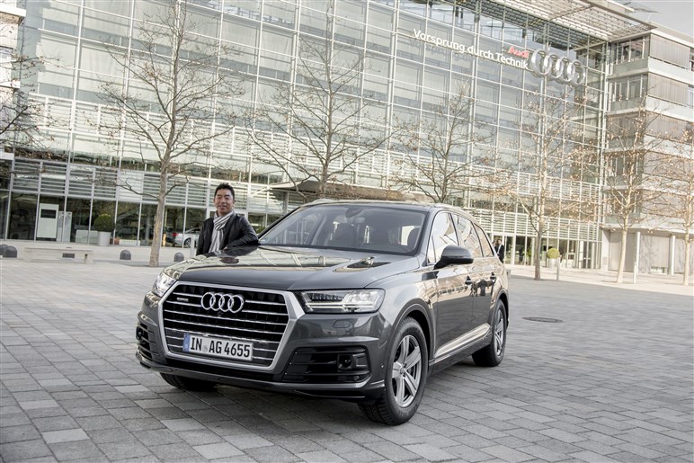 2代目の新型アウディQ7。日本導入予定の3.0L V6にドイツで試乗