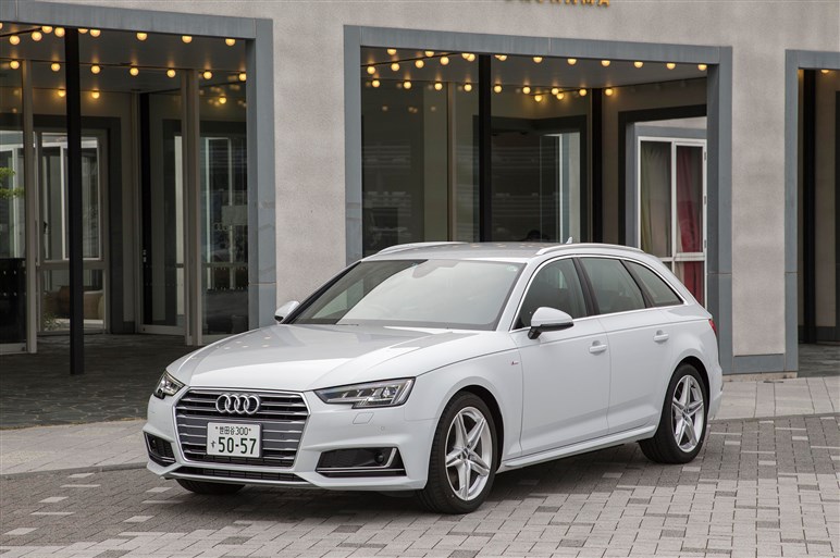 アウディ A4アバントに試乗。ベースのFFモデルで感じた新型の出来栄え