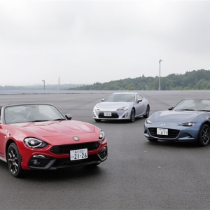 アバルト124スパイダー試乗速報。ロードスターと走りはどう違うのか？