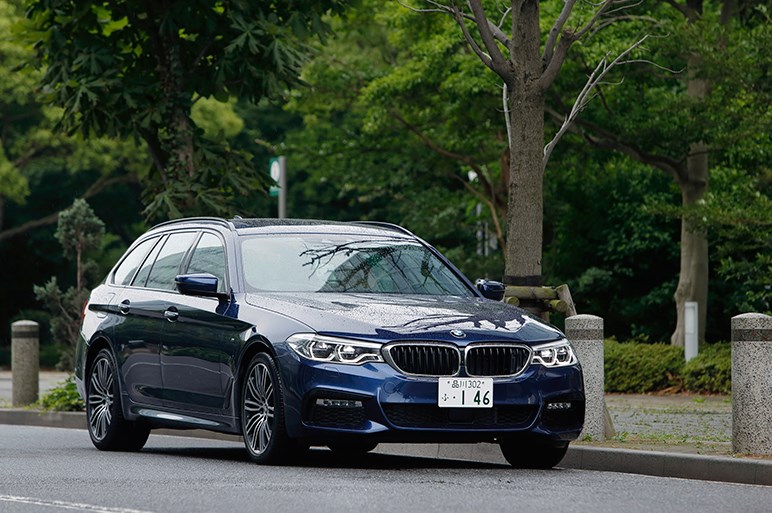 BMW 5シリーズ ツーリングに試乗。日常領域でも満足できる直6ターボの魅力