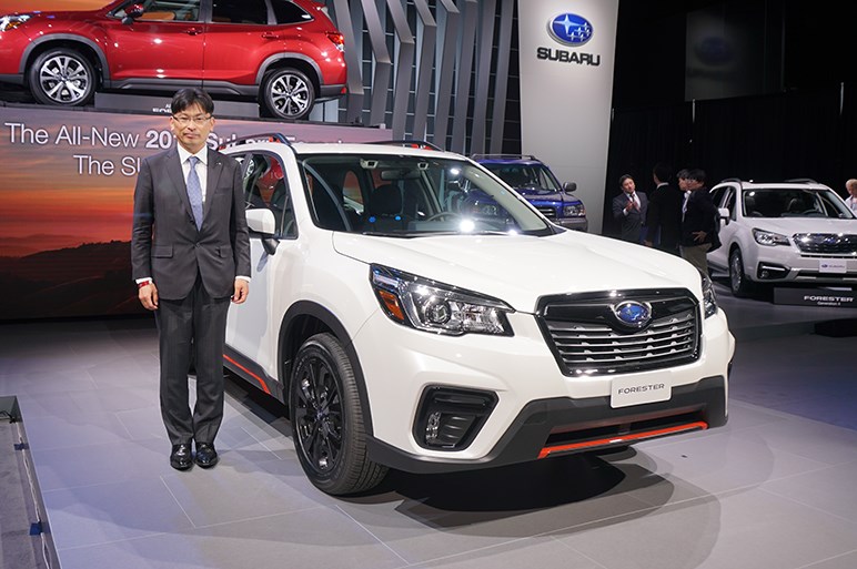 スバル新型フォレスターのデザイン、進化ポイントを現地で担当者に聞いた