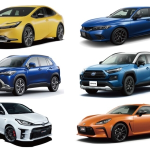 SUVからスポーツカーまで。新型プリウスの競合5台を様々な角度から比較した