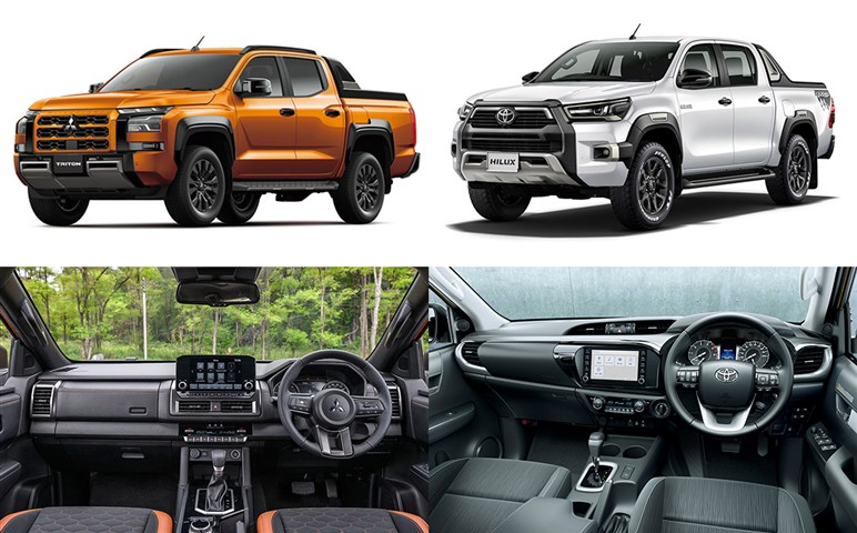 ニッチだけど激アツ対決。新型「トライトン」と「ハイラックス」を比較、最適解はどっちだ？