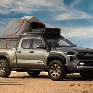 トヨタ新型「タコマ」のゴツ系デザインが新しい！ 次期「RAV4」もこっちでお願いします