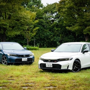 【乗り比べ】走って楽しいホンダが帰ってきた！　シビック「RS」と「e:HEV」の違いが悩ましい ...
